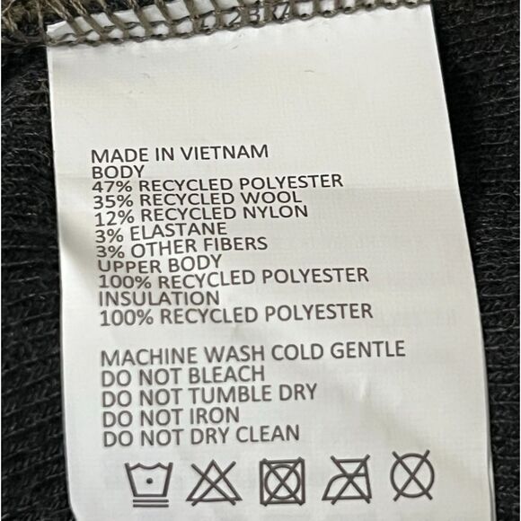 NWT Prana IncrediWool 1/2 Zip Sweater Slate Green Heather Size M Standard Fit - Picture 5 of 9